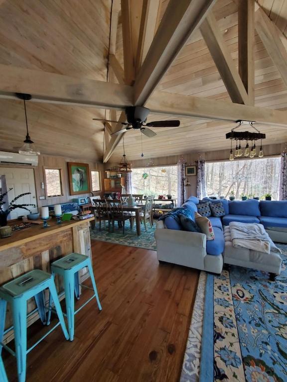 Burnsville Treehouse Cathedral In Blue Ridge Mountains, Ncヴィラ エクステリア 写真